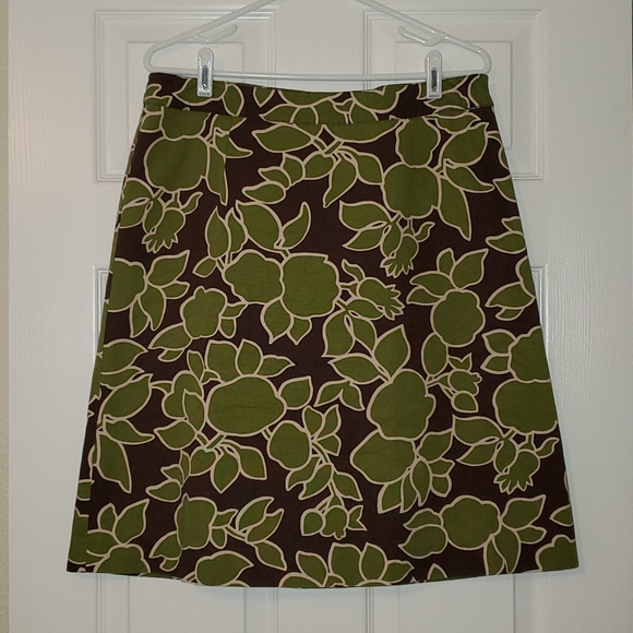Boden Dresses & Skirts - Boden Floral A-Line Skirt Size 14